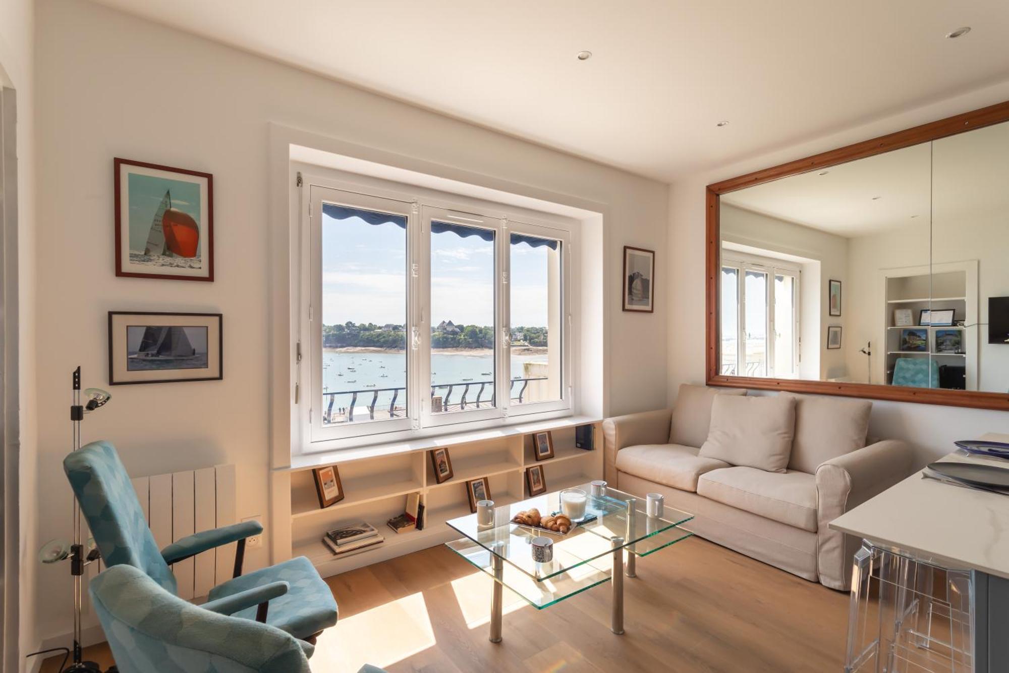Le Beauvoir 1 - Appt Vue Mer Динар Экстерьер фото