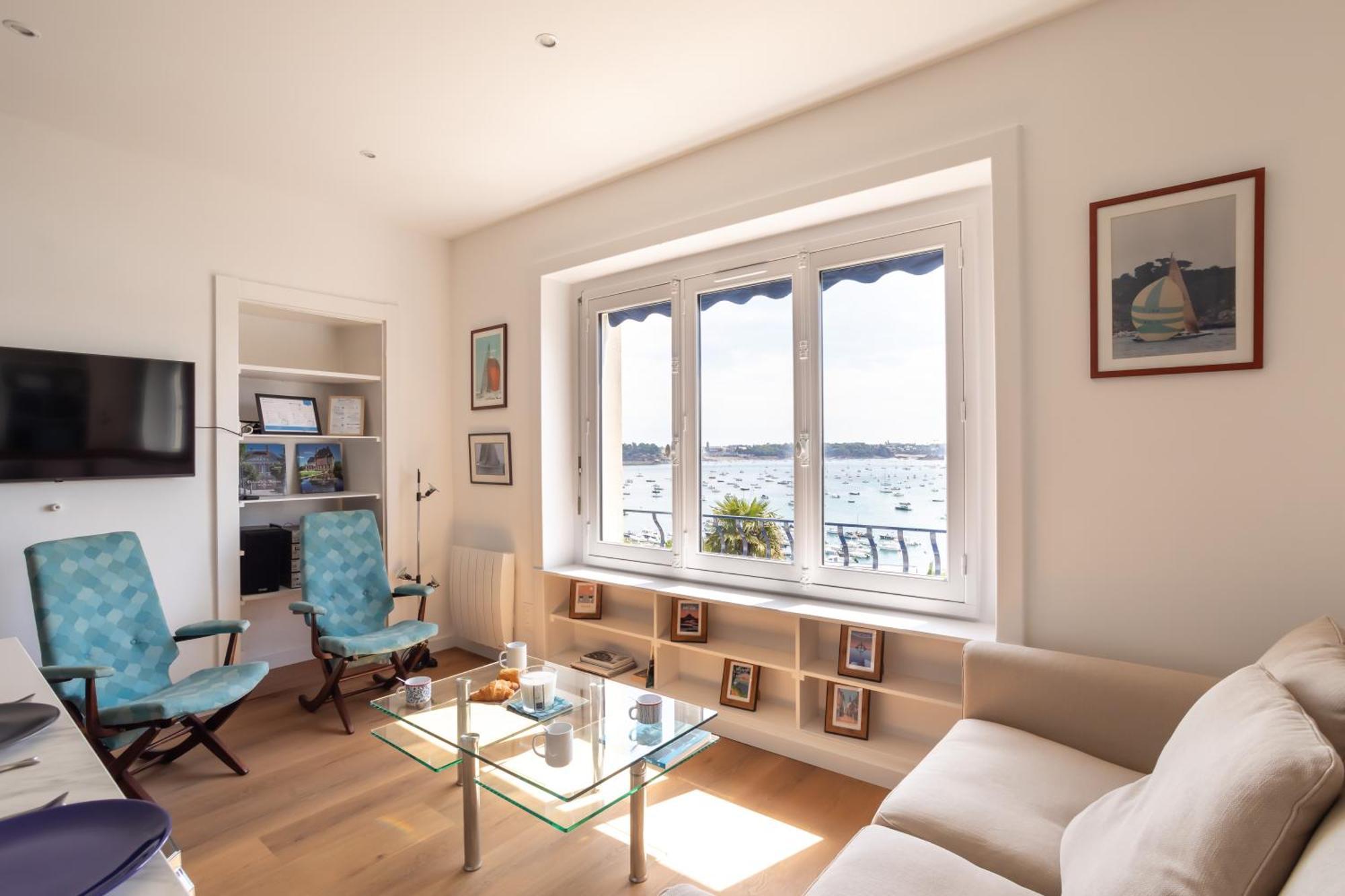 Le Beauvoir 1 - Appt Vue Mer Динар Экстерьер фото